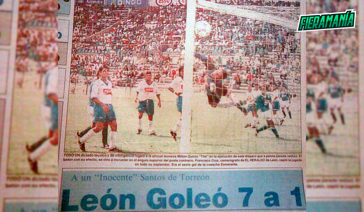goleada leon santos