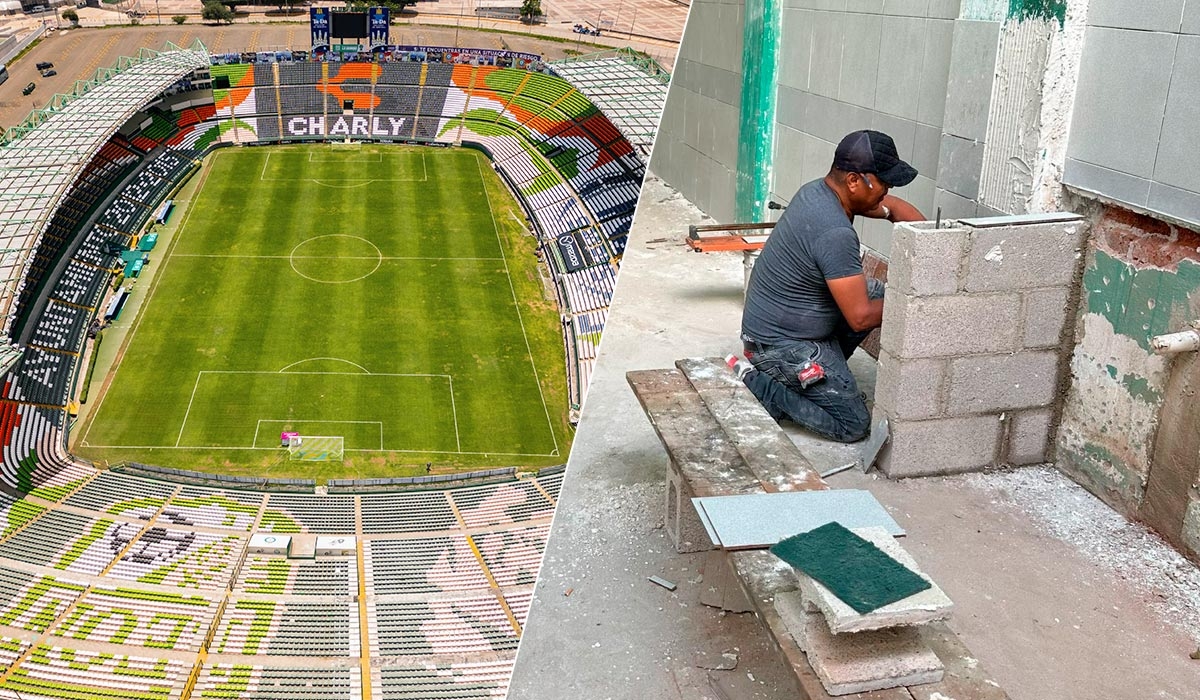 remodelacion estadio leon