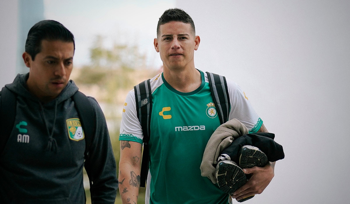 liga mx club leon james rodriguez