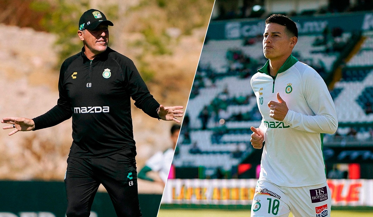 james rodriguez eduardo berizzo club leon
