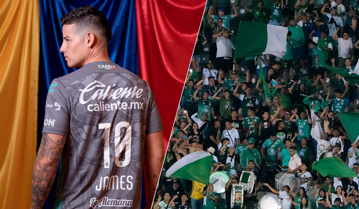 james rodriguez presentacion club leon