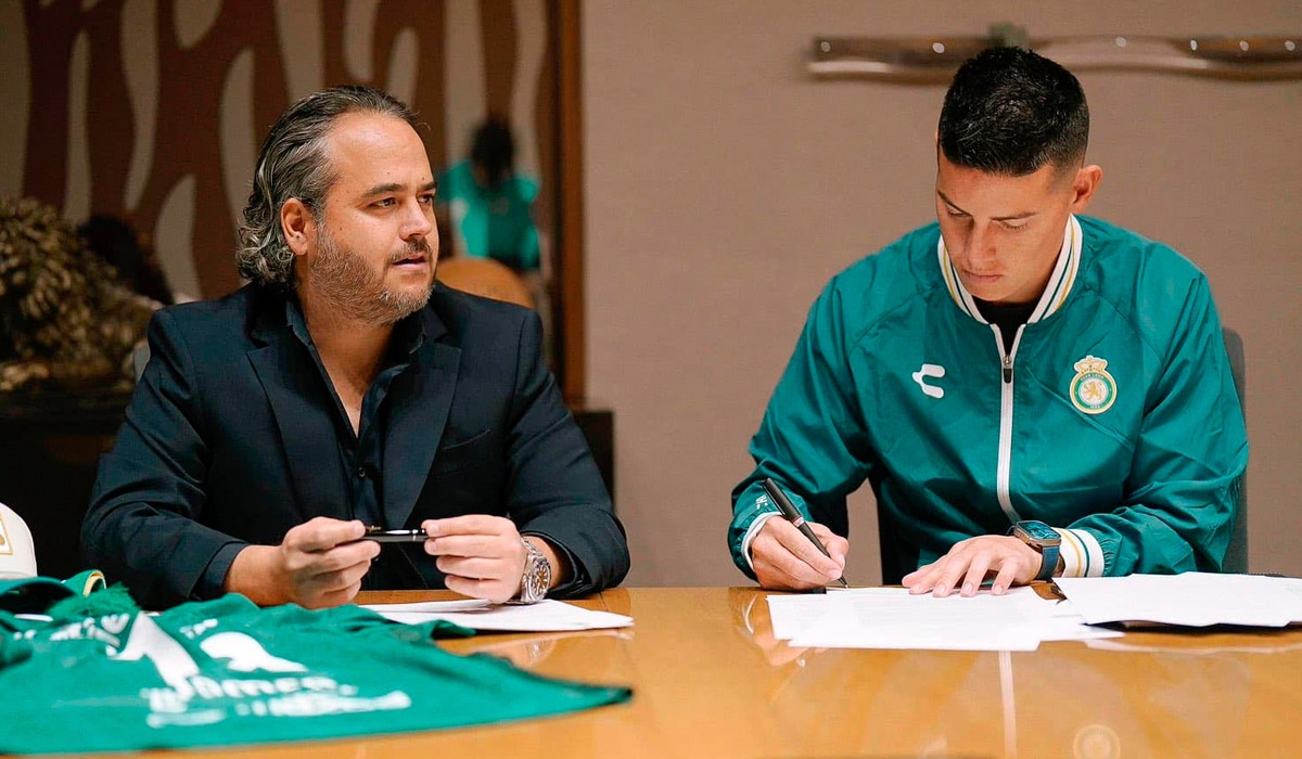 james rodriguez club leon
